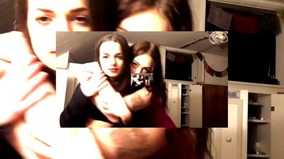 ਦੋ sexy brunette ਭਾਵੁਕ panties ਰਹਿਣ bastards quirky bitch
